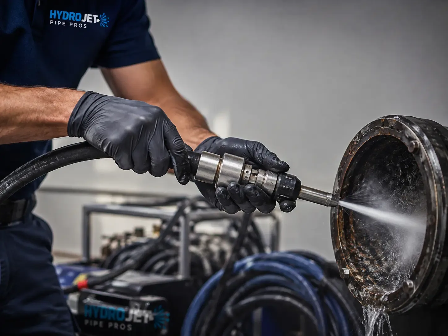 Hydro Jet Pipe Descaling in Newport, NC